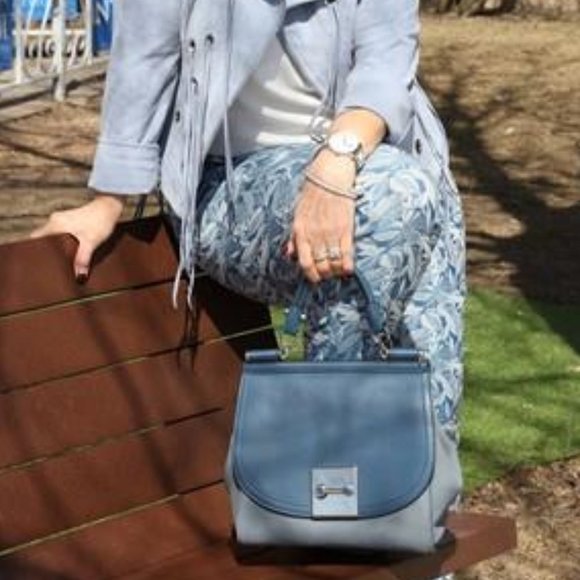 Celine Dion Baroque Leather Handle Bag - Picture 6 of 8